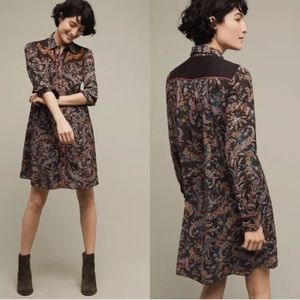 Holding Horses Escalante Embroidered Shirt Dress